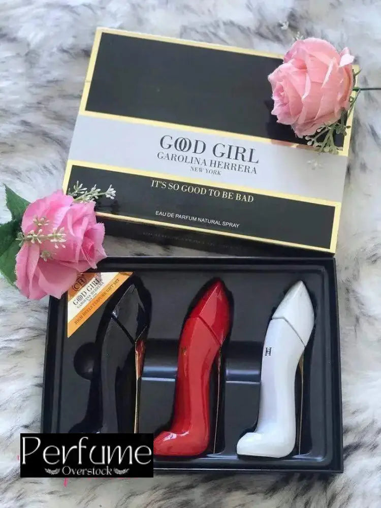 [TESTER] Carolina Hererra Good Girl High Heels 3x Gift Set For Women Perfume & Cologne