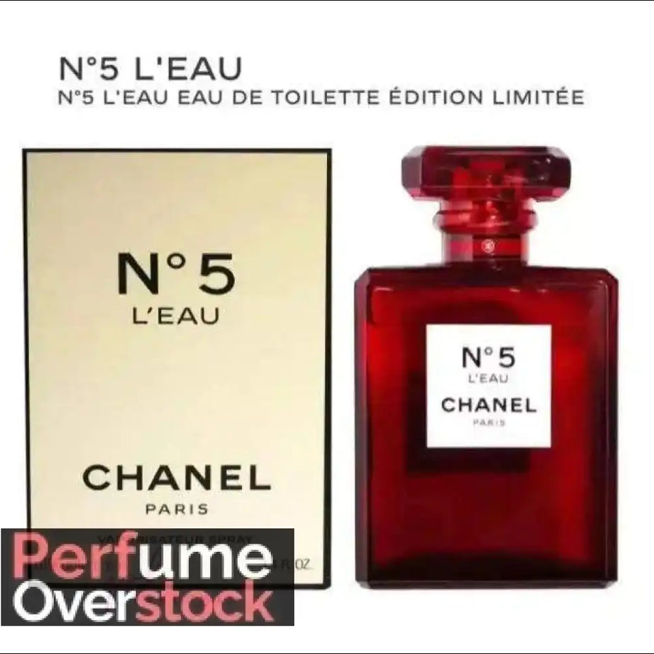 [TESTER] Chanel No 5 L’Eau Red Edition Chanel For Women 100ml - Perfume & Cologne