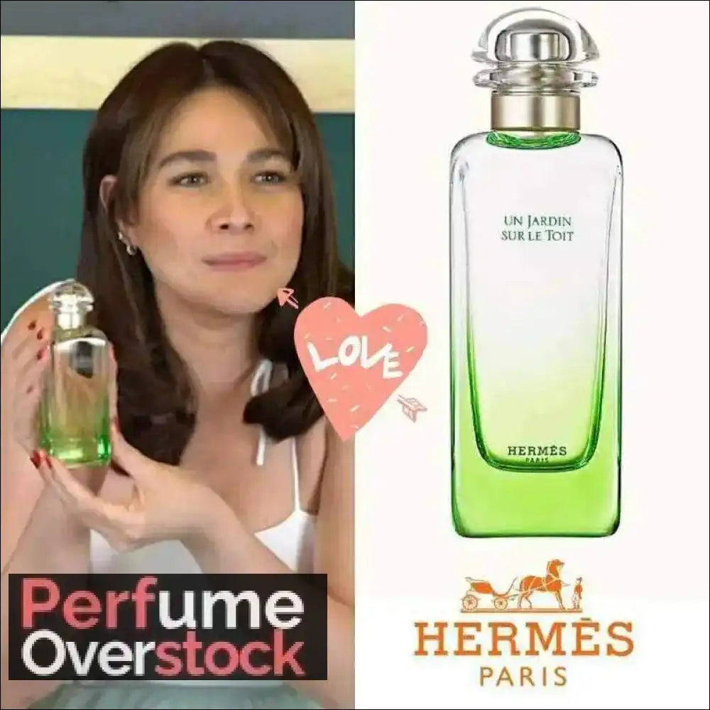 [TESTER] Hermes PARIS Un Jardin Sur Le Toit 100 Ml Eau De Toilette Spray - Eau de Toilette