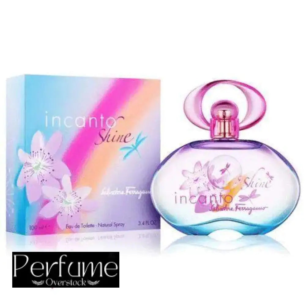 [TESTER] Salvatore Ferragamo Incanto Shine For Women Eau De Toilette 100ml Tester Perfumes
