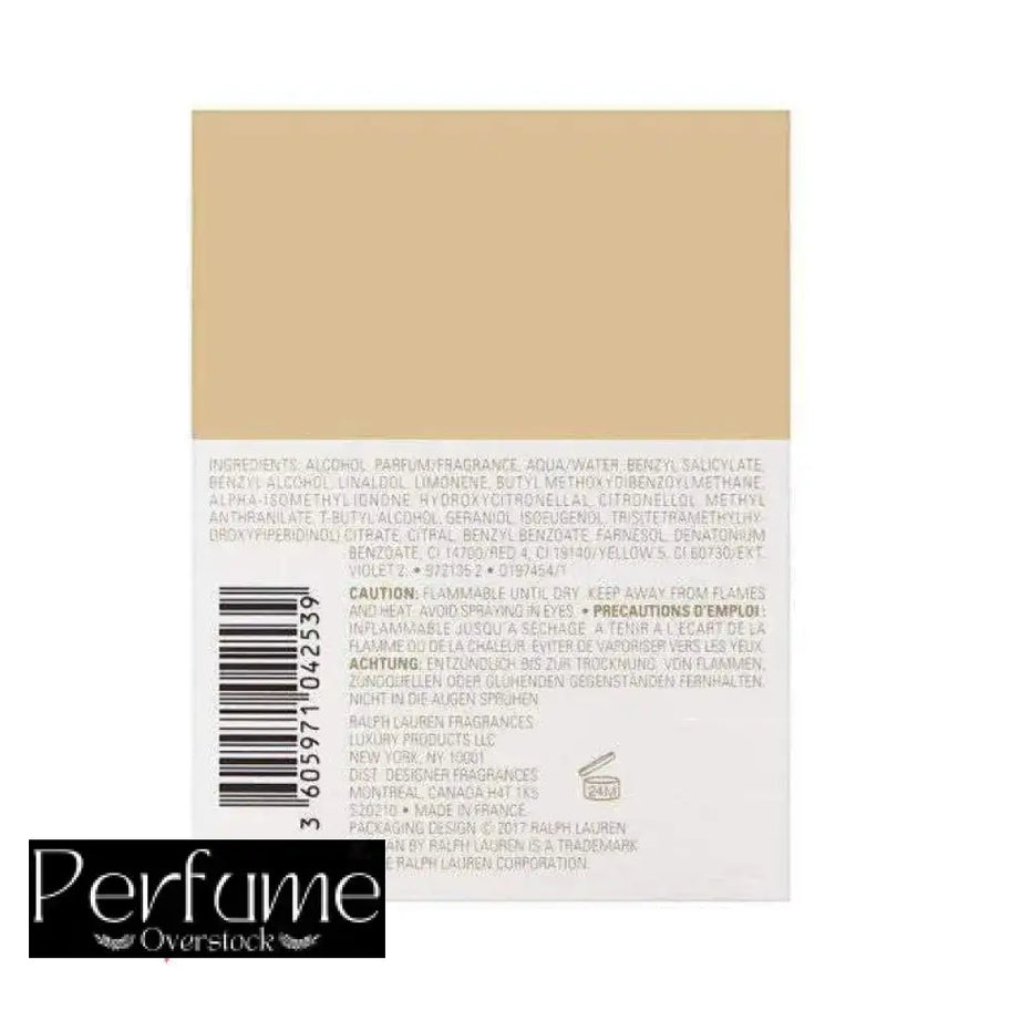 [TESTER] Woman by Ralph Lauren 100ml Eau de Parfum Spray