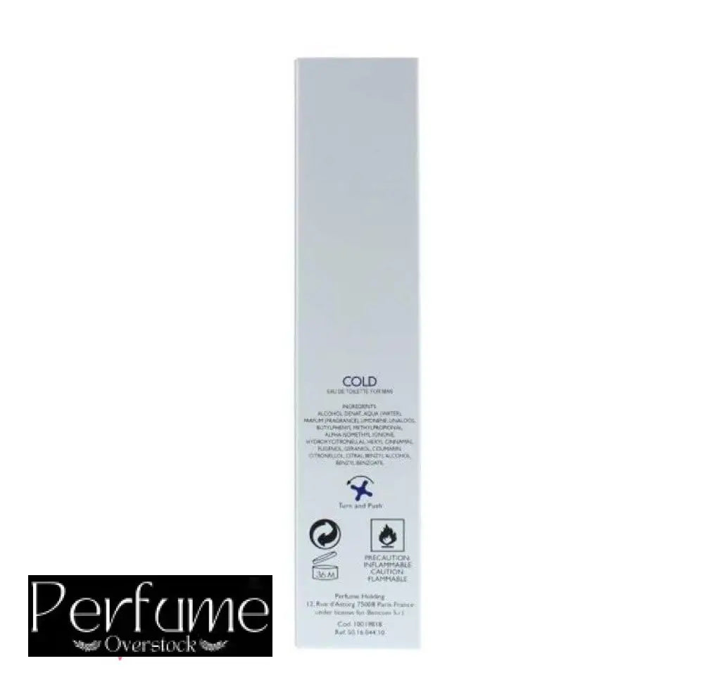 United Colors Of Benetton Cold Eau De Toilette For Men 100ml