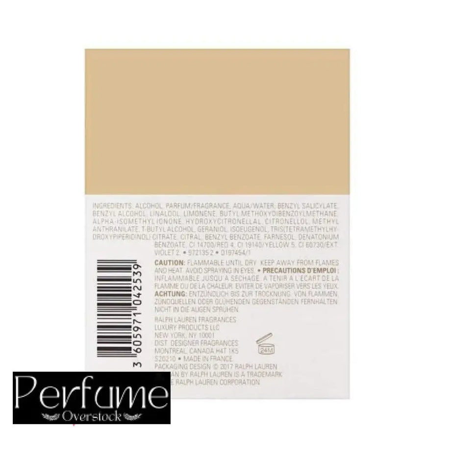 Woman by Ralph Lauren 100ml Eau de Parfum Spray